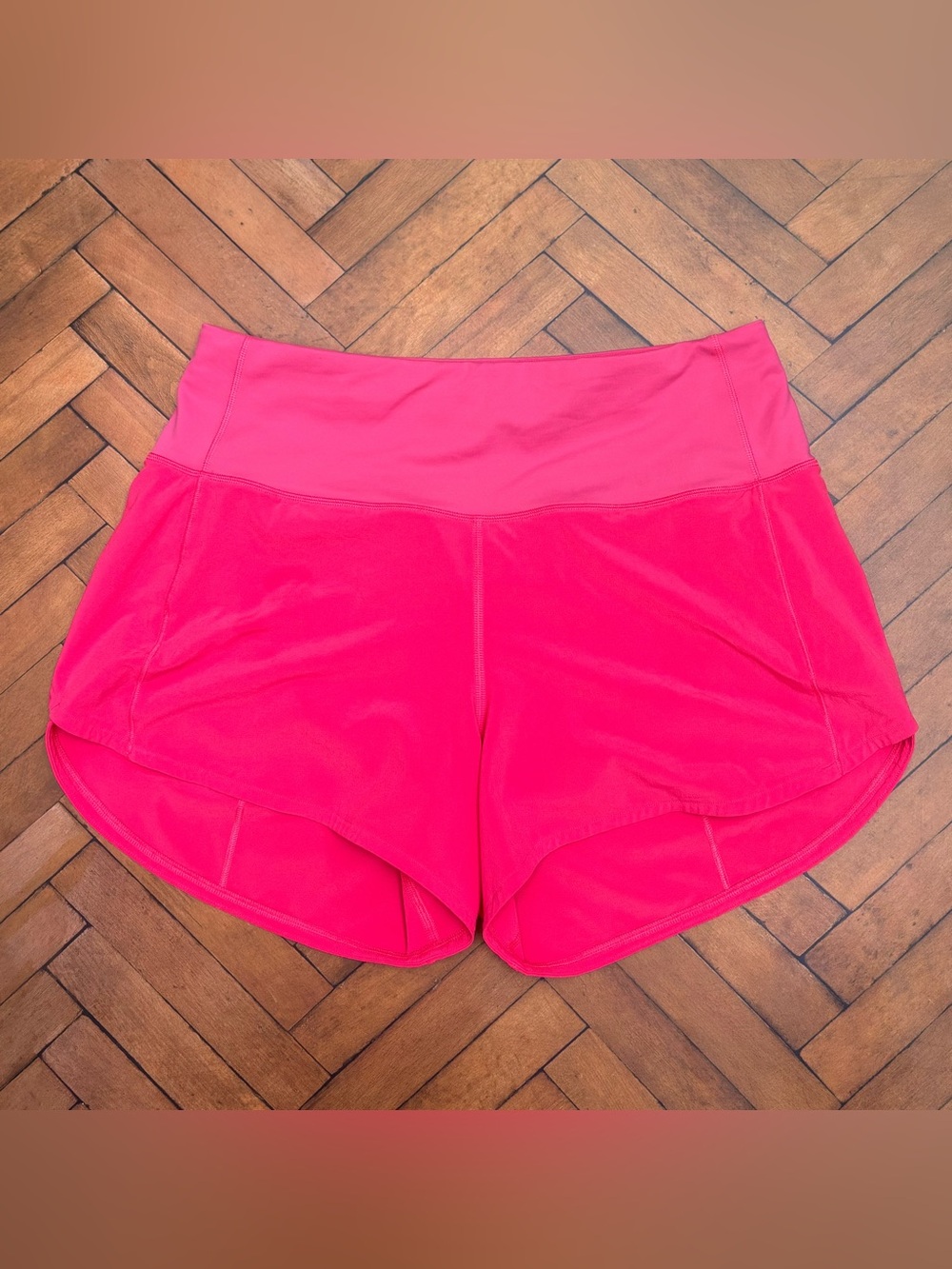 Lululemon Speed Up High Rise Shorts 4" In Lip Gloss Size 6 - Picture 2 of 6